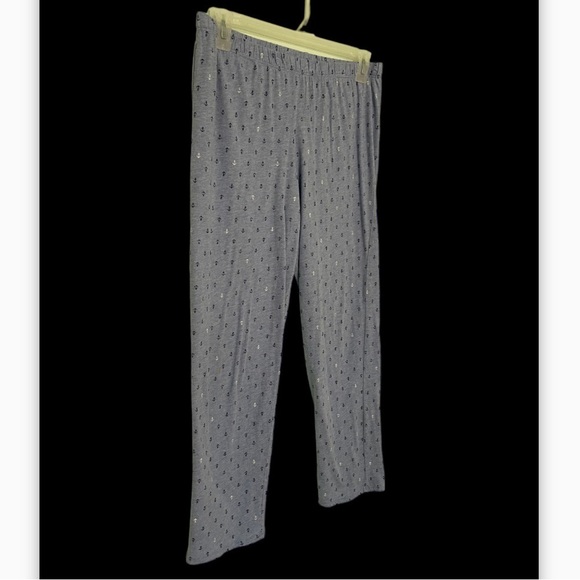 Nautica button up Pajamas size M one pocket bottom has stetch waist - Picture 7 of 12